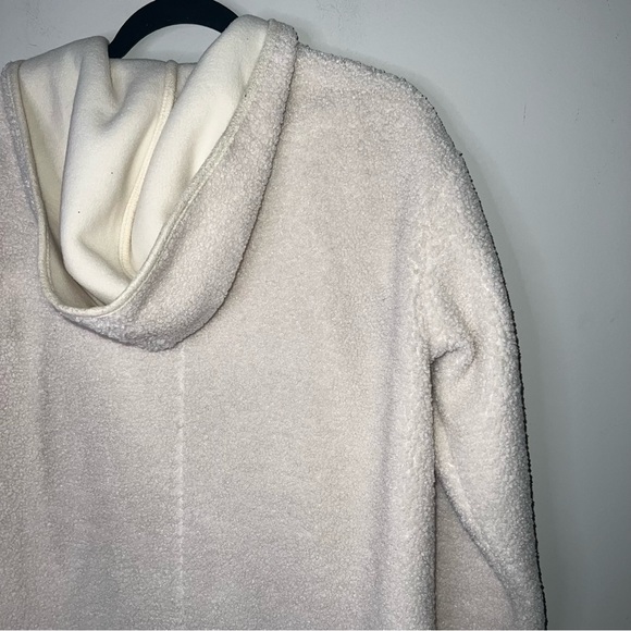 Joie Cream Sherpa Teddy Hooded Cardigan - Picture 8 of 8